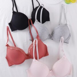 Women’s Underwear Lace Full Support Classic Ladies Underwire Soutien Gorge Femme Brasier Para Mujer Women Cotton Bra
